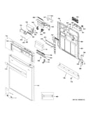 Escutcheon & door assembly