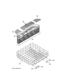 Lower rack assembly