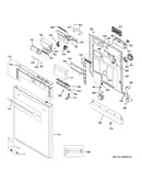 Escutcheon & door assembly