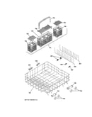 Lower rack assembly