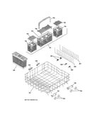 Lower rack assembly
