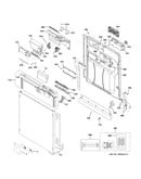 Escutcheon & door assembly