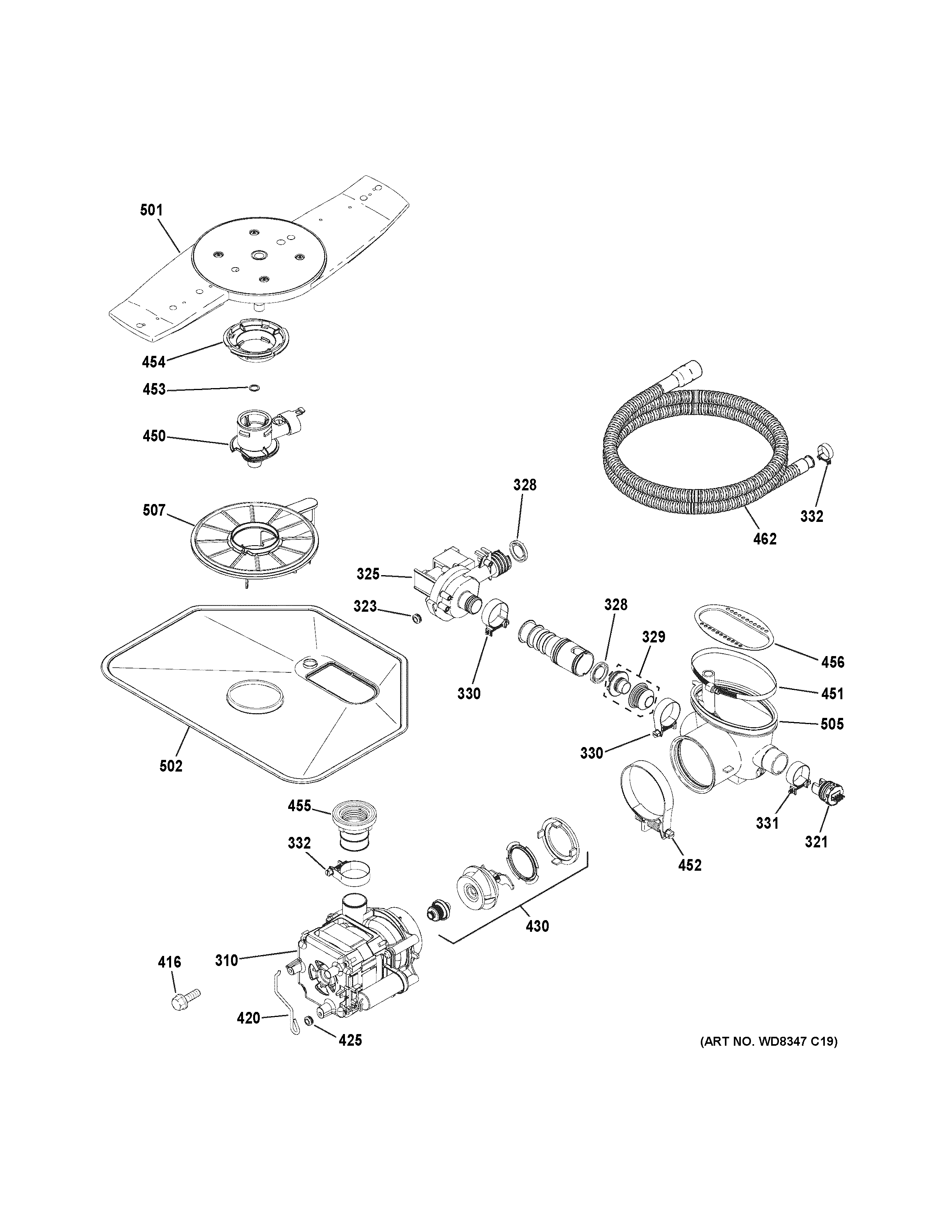 MOTOR-PUMP MECHANISM