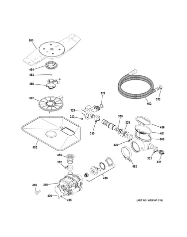 Motor-pump mechanism