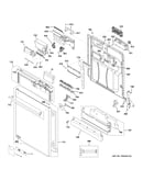 Escutcheon & door assembly