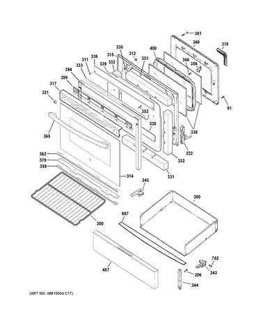 Door & drawer parts