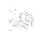 GE JB650DF4WW control panel diagram