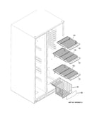 Freezer shelves