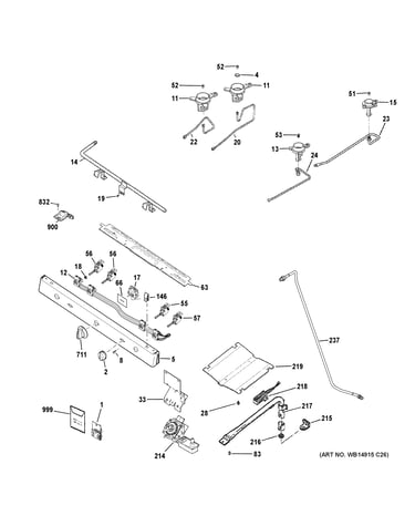 Gas & burner parts