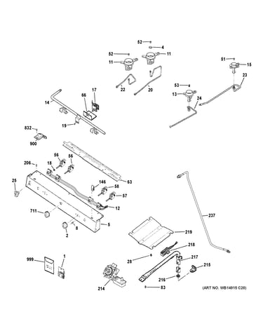 Gas & burner parts