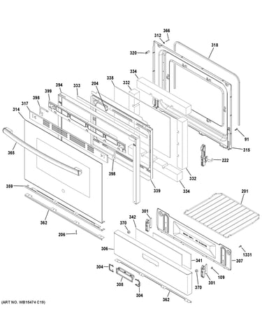 Door & drawer parts
