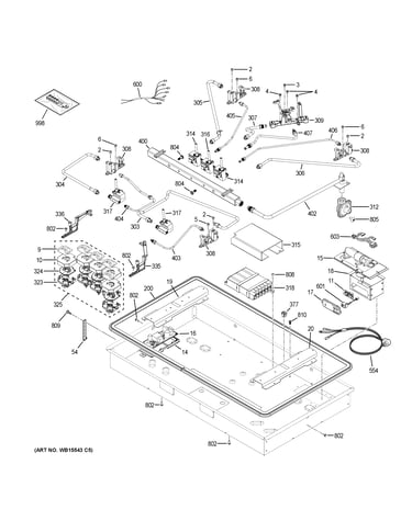Gas & burner parts
