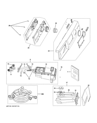 Controls & dispenser