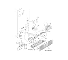 GE GNE21FSKAFSS machine compartment diagram