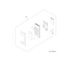 GE JVM6175EK1ES control parts diagram