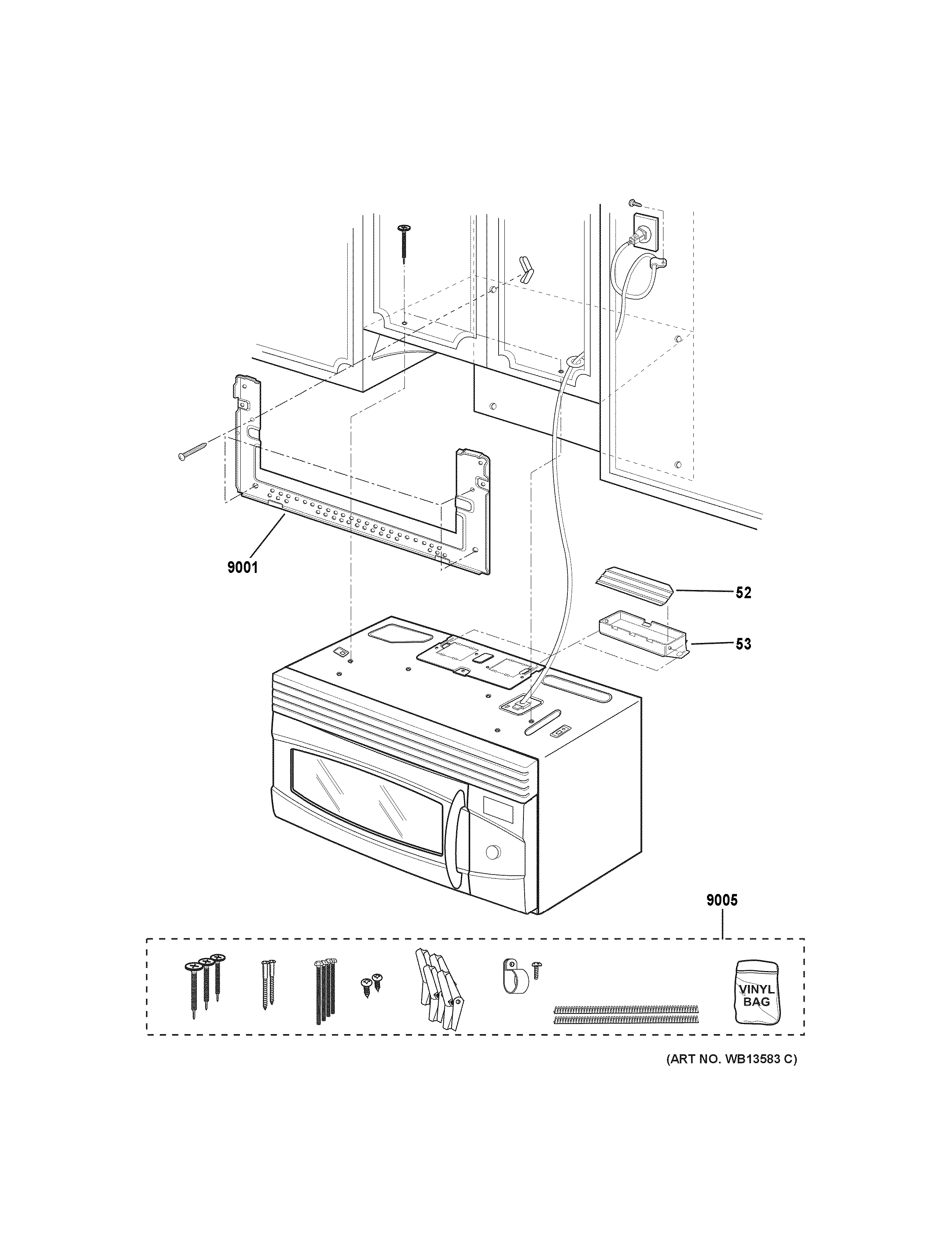 Installation parts