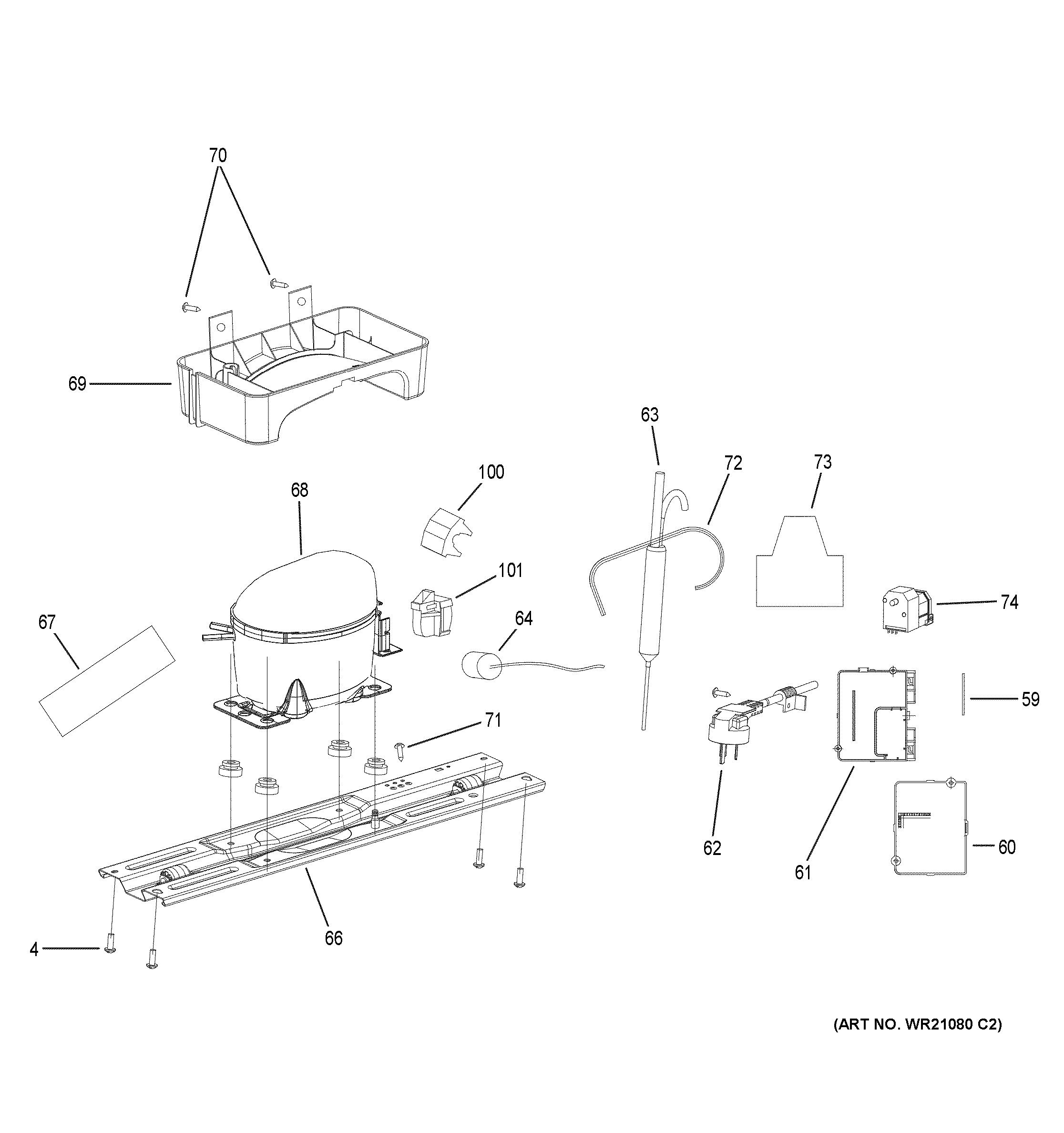 Machine compartment