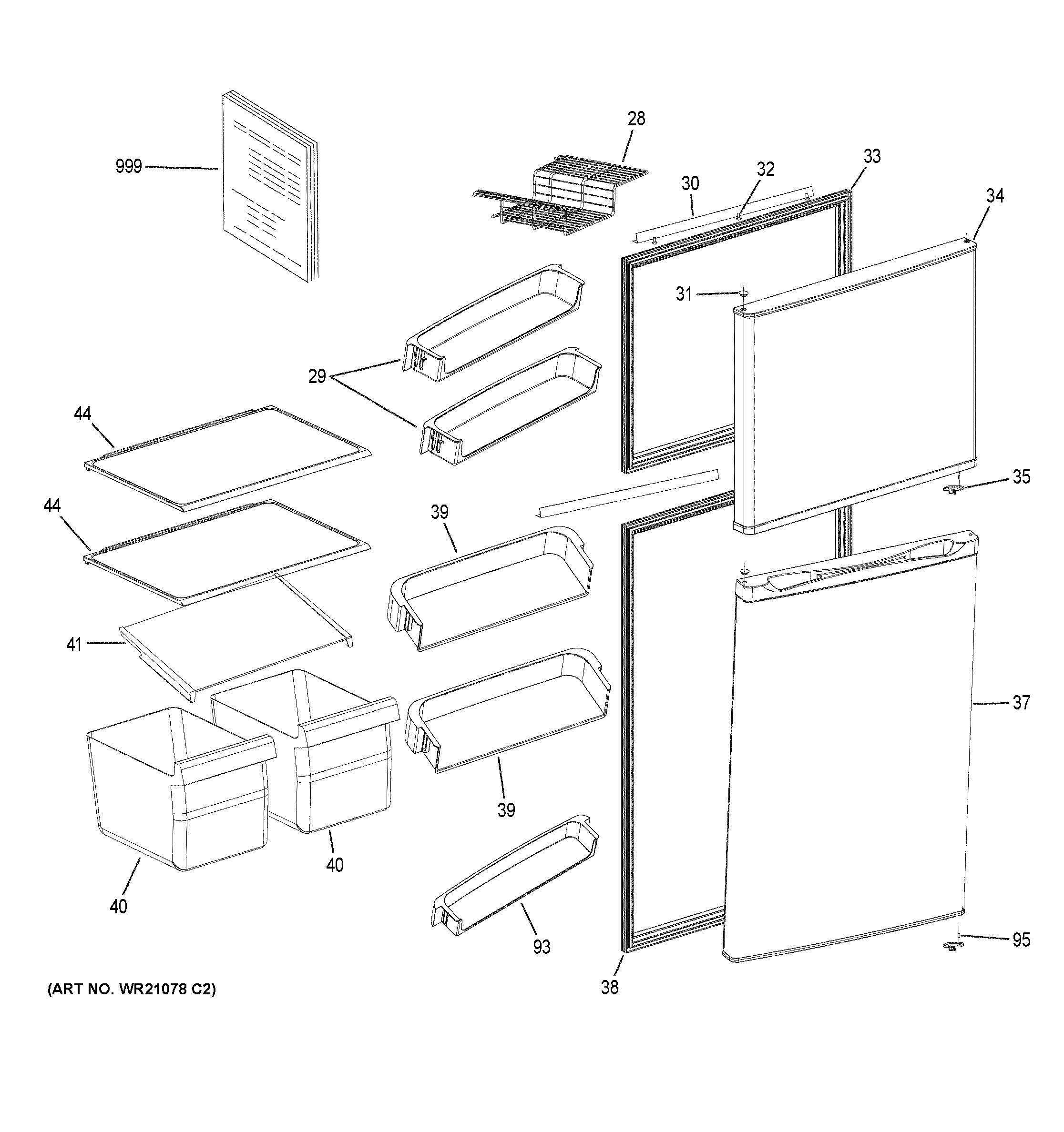Doors & shelves