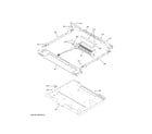 GE JS645EL3ES cooling fan diagram