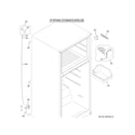 GE GTE18GTHMRCC ice maker diagram