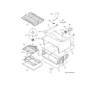 GE PCB980SJ5SS upper oven diagram