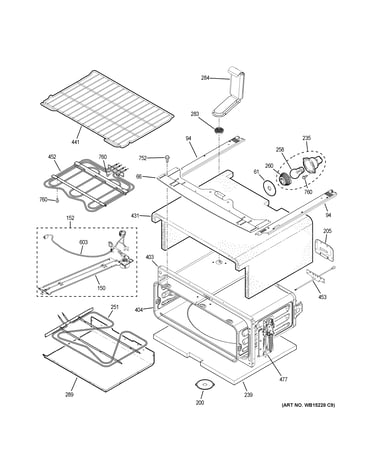 Upper oven