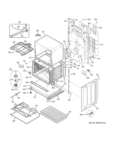 Lower oven