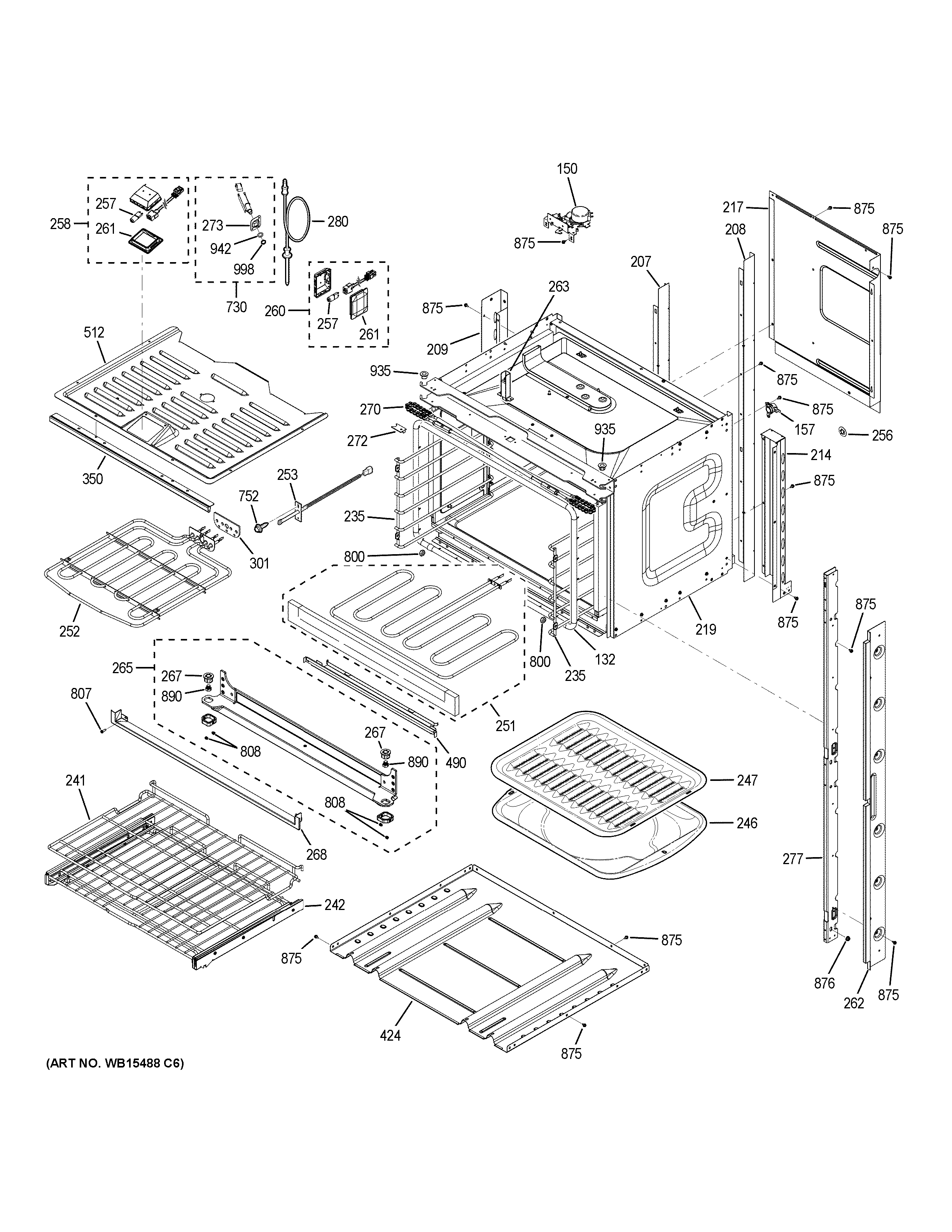 Upper oven