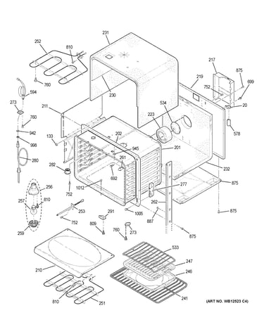 Upper oven