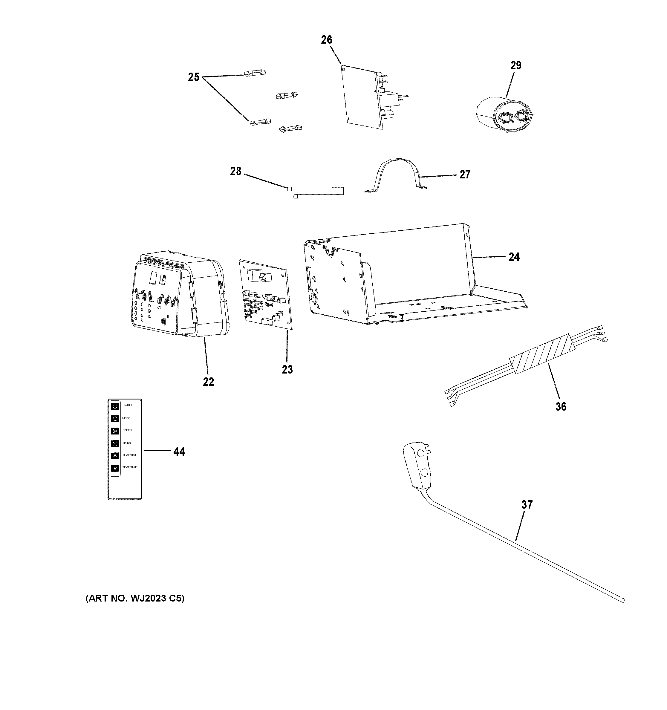 Control parts