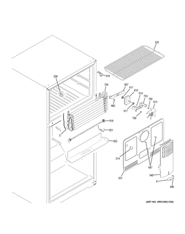 Freezer section