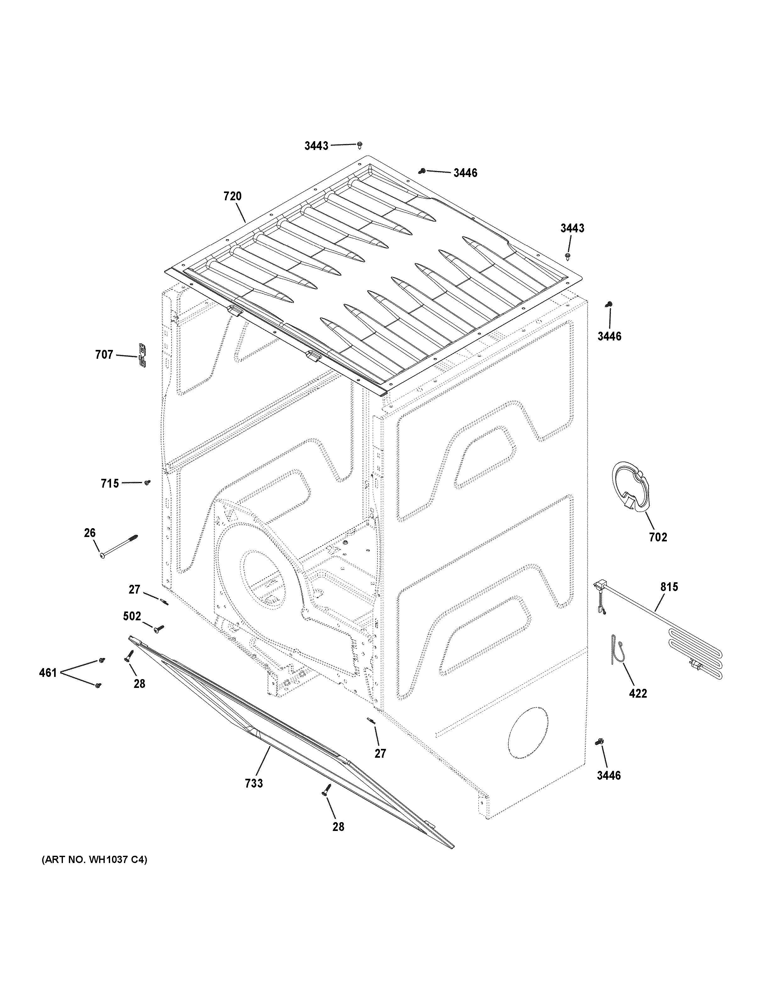 Dryer cabinet