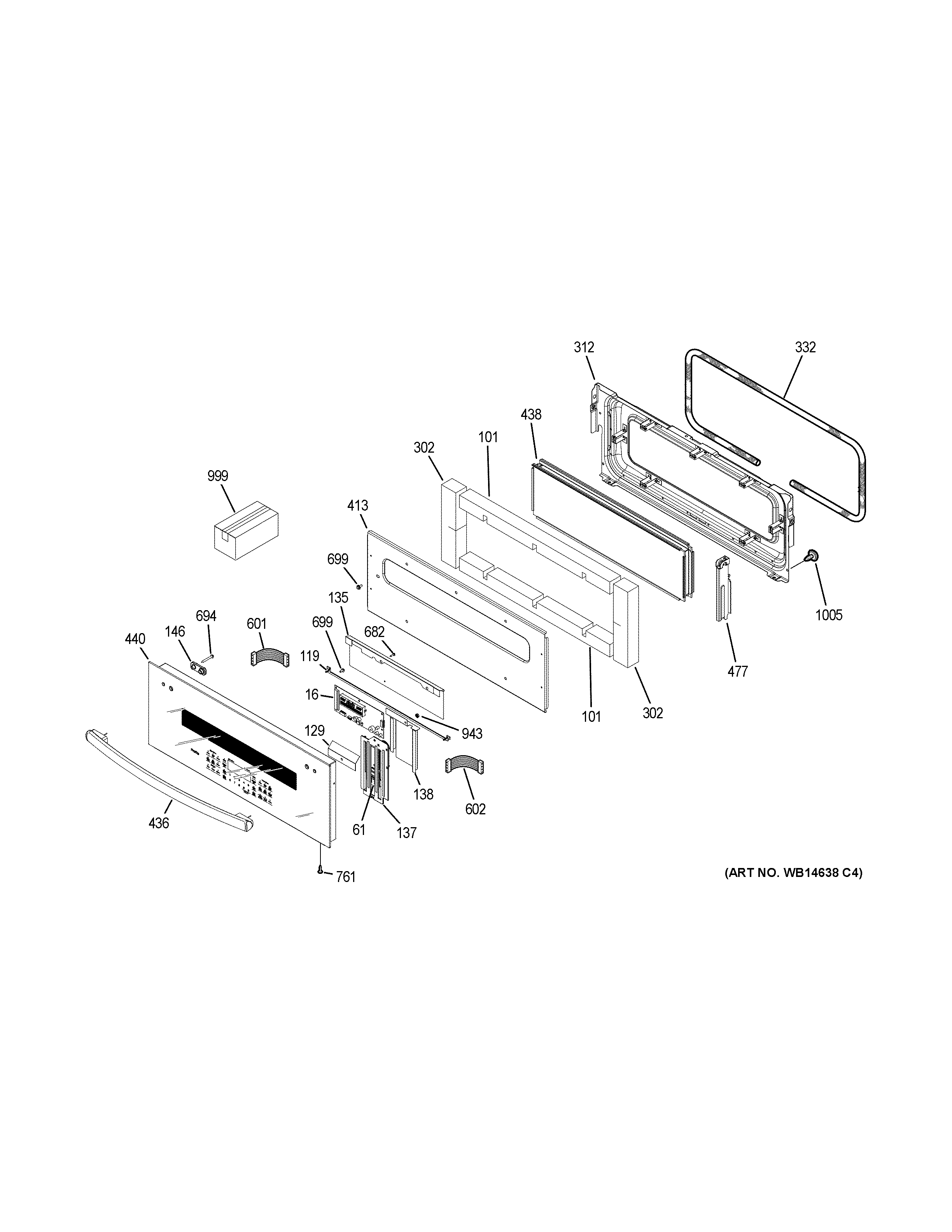 CONTROL PANEL & DOOR