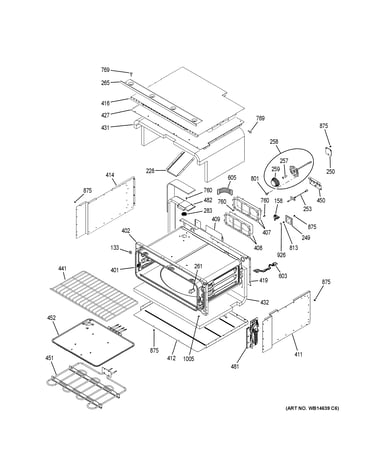 Upper oven