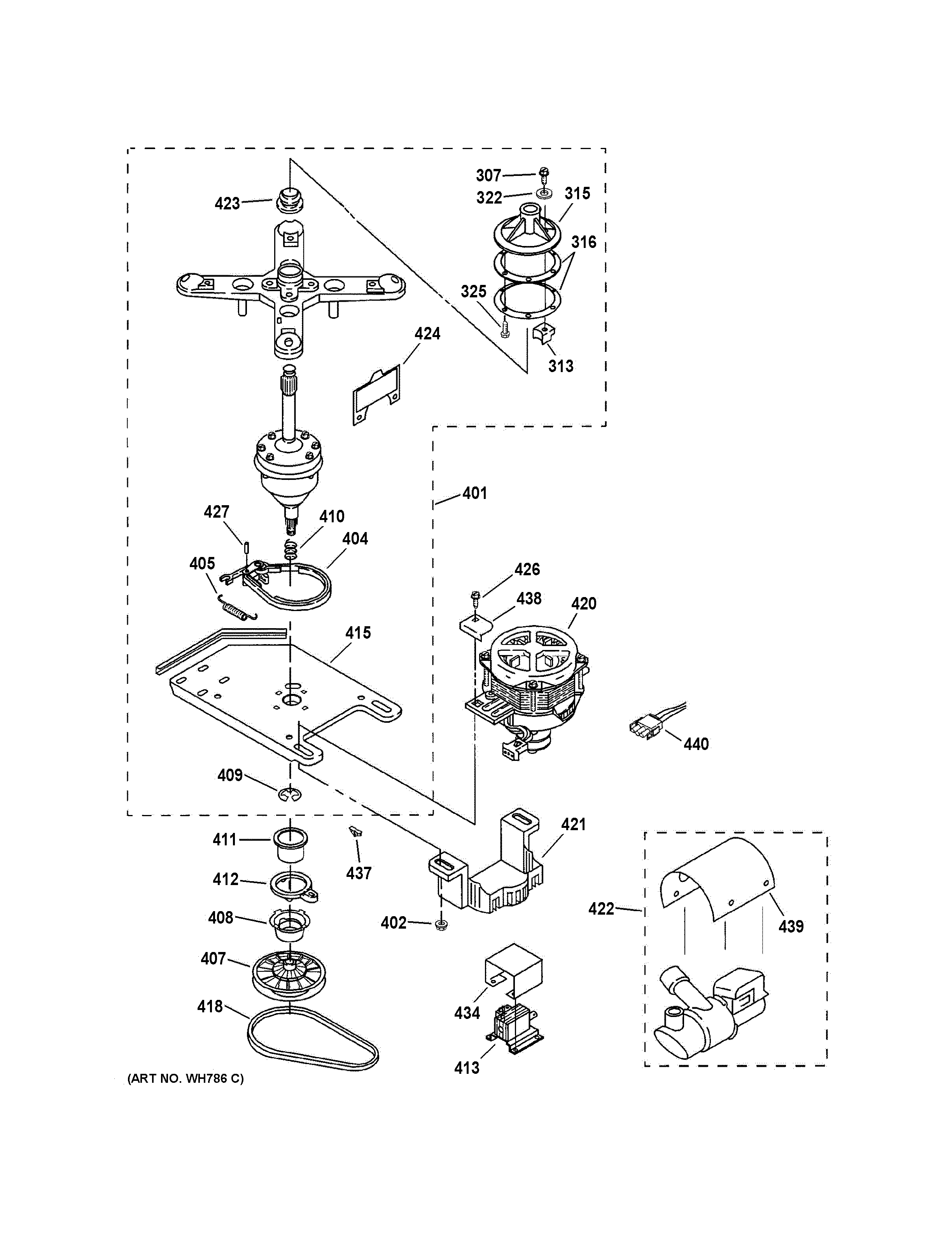 Motor & pump