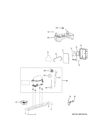 Machine compartment