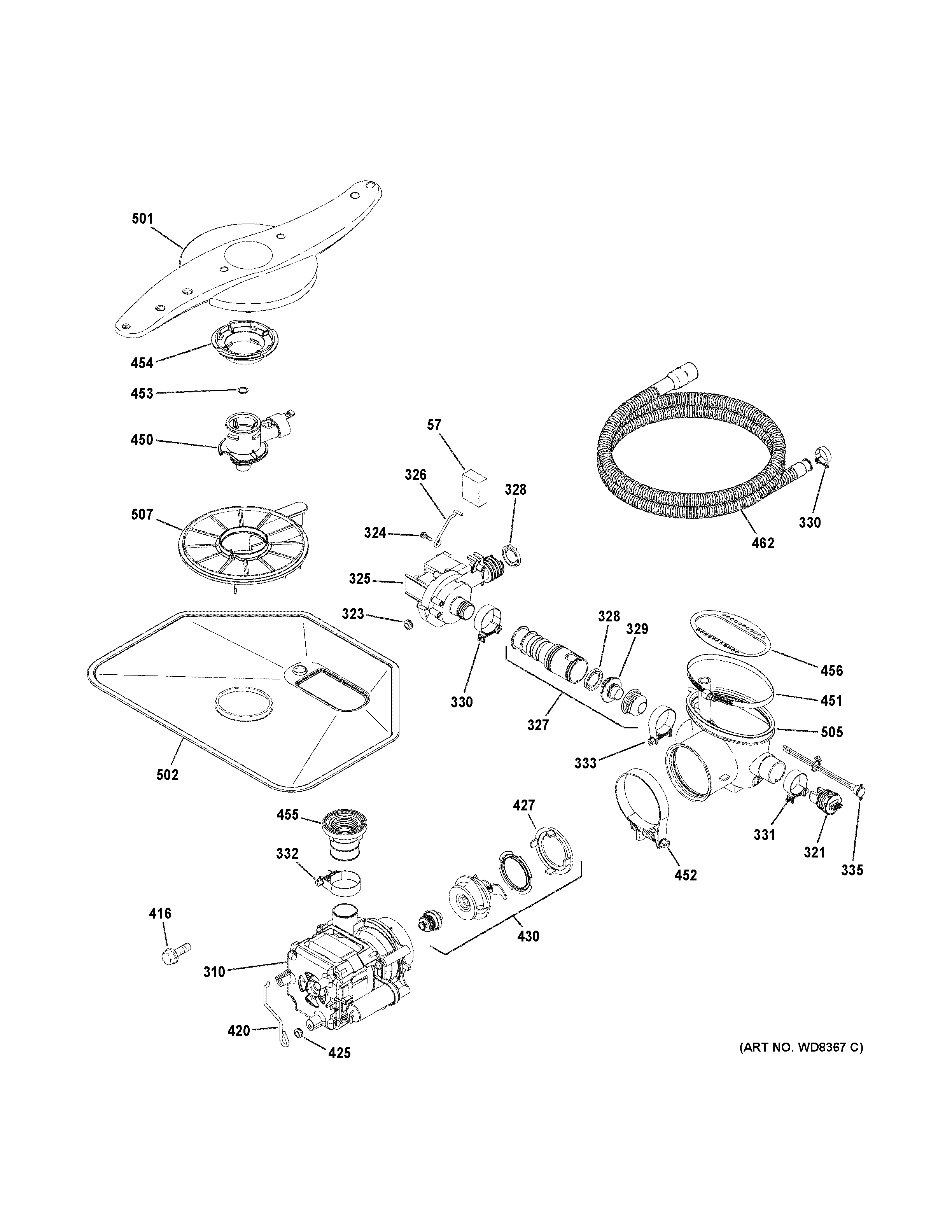 MOTOR-PUMP MECHANISM