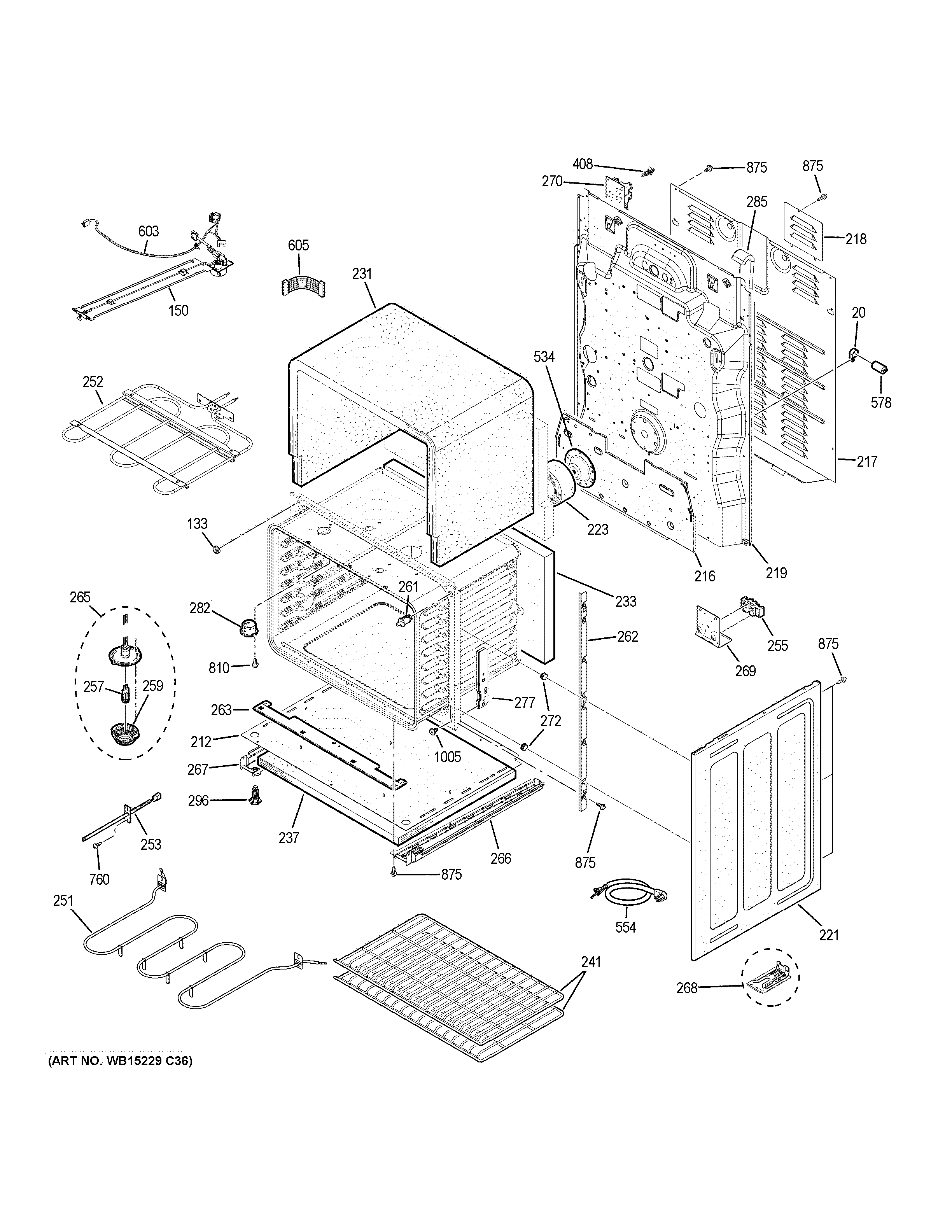 Lower oven