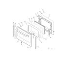 GE PB960SJ8SS lower door diagram