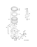 Tub, basket & agitator