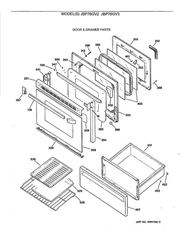 Door & drawer parts