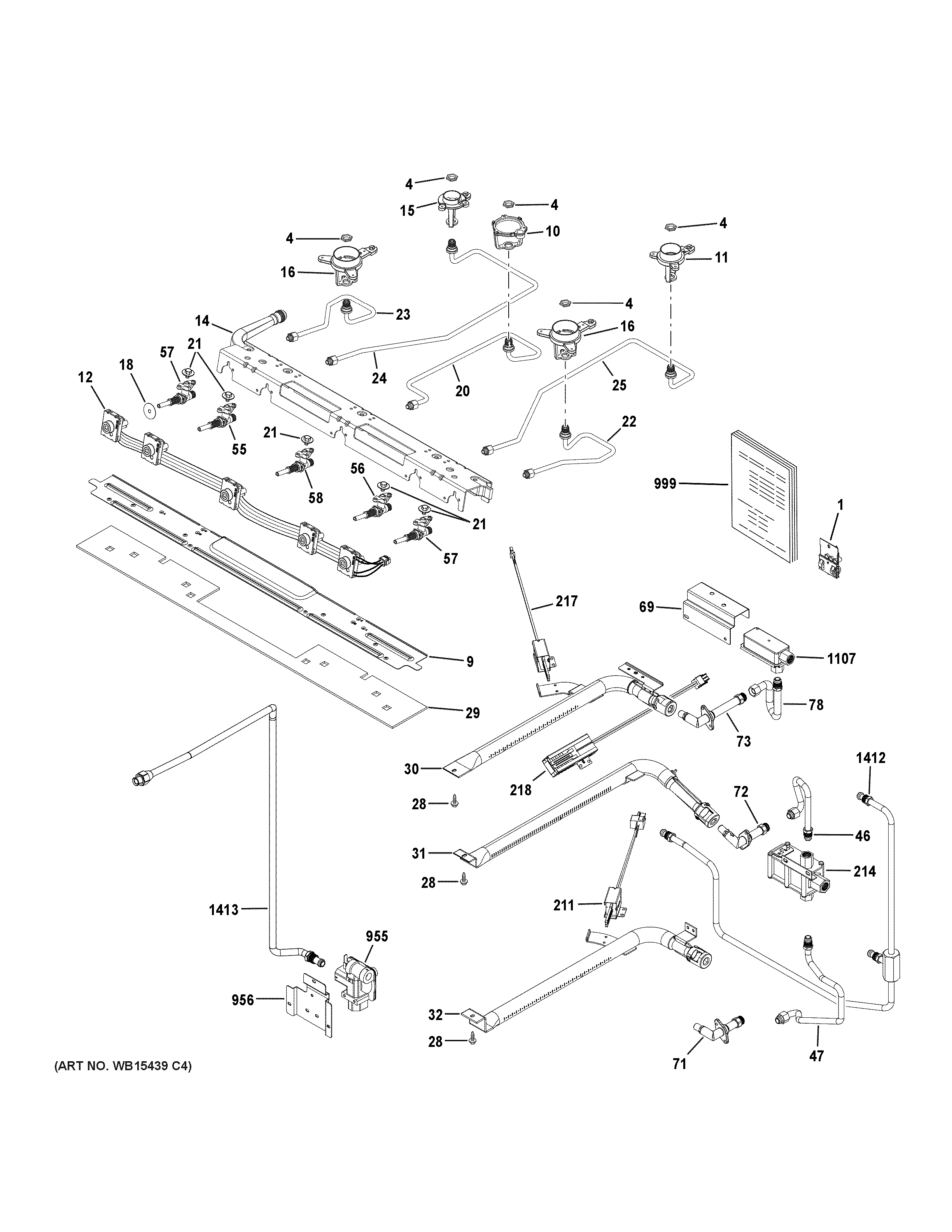 GAS & BURNER PARTS