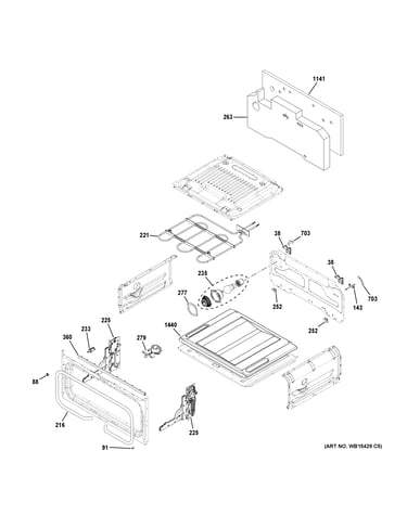 Upper oven