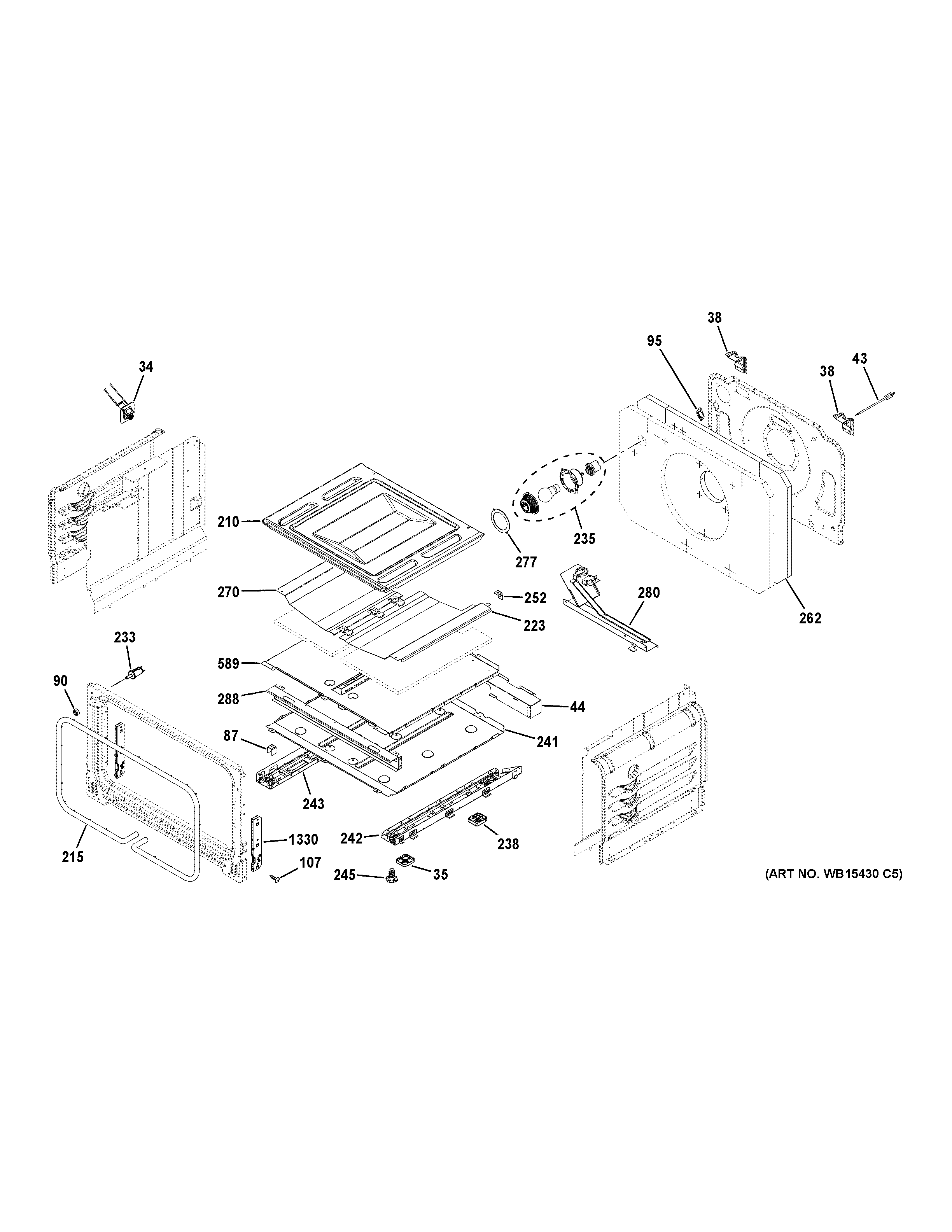 Lower oven