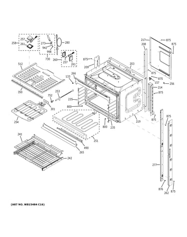 Upper oven