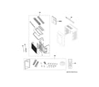 Haier PHC08LYQ1 room air conditioner diagram