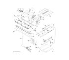 GE PGB940SEJ6SS gas & burner parts diagram