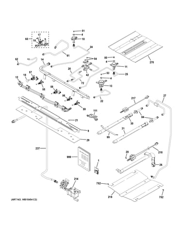 Gas & burner parts