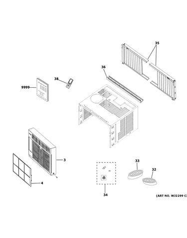 Air handler-auxiliary heater kit