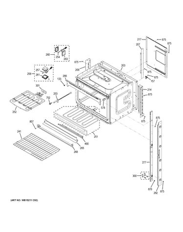 Upper oven